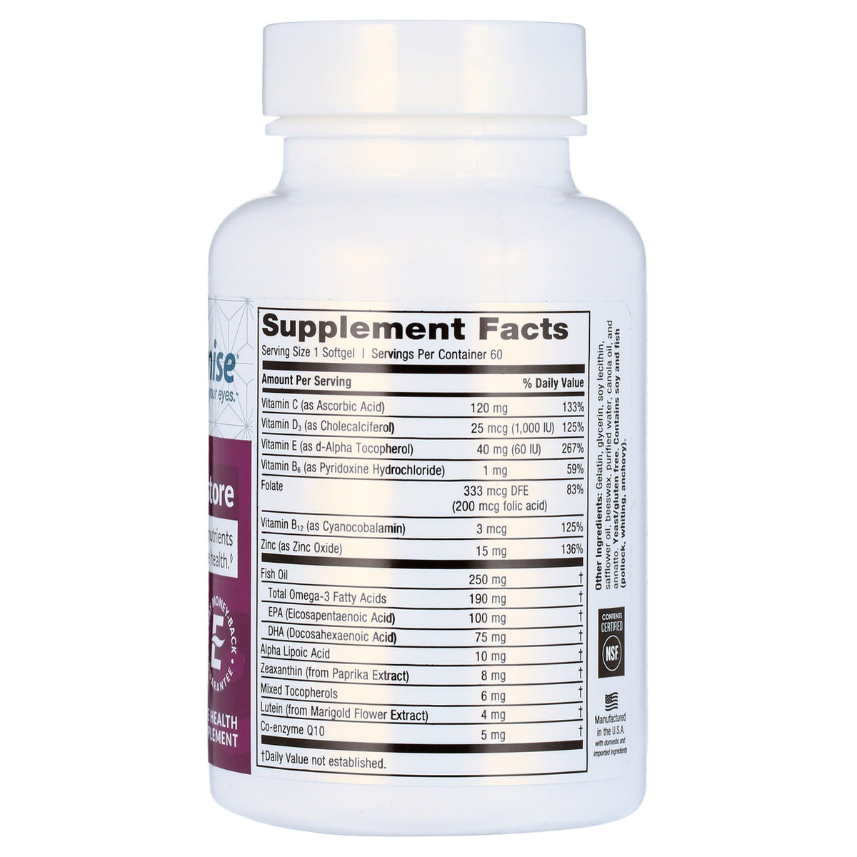 EyePromise Restore Eye Vitamin Supplement
