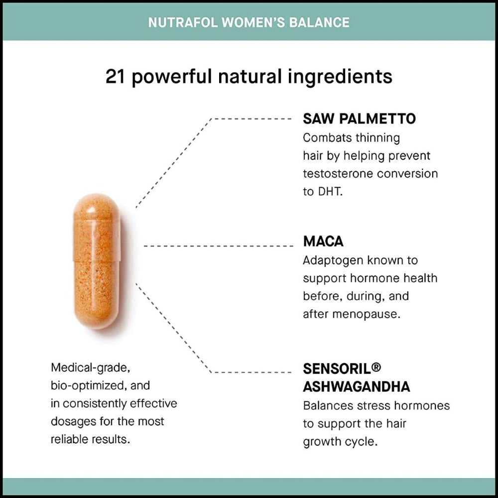Nutrafol Women’s Balance 120 Capsules