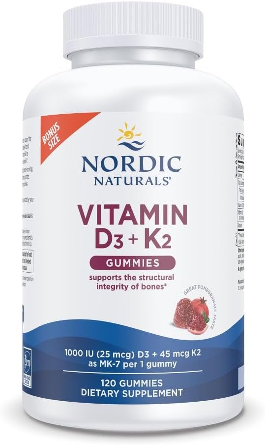 Vitamin D3 + K2 supplement