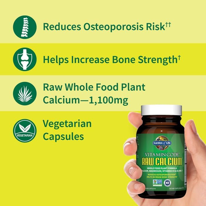 Vitamin Code Raw Calcium Garden of Life