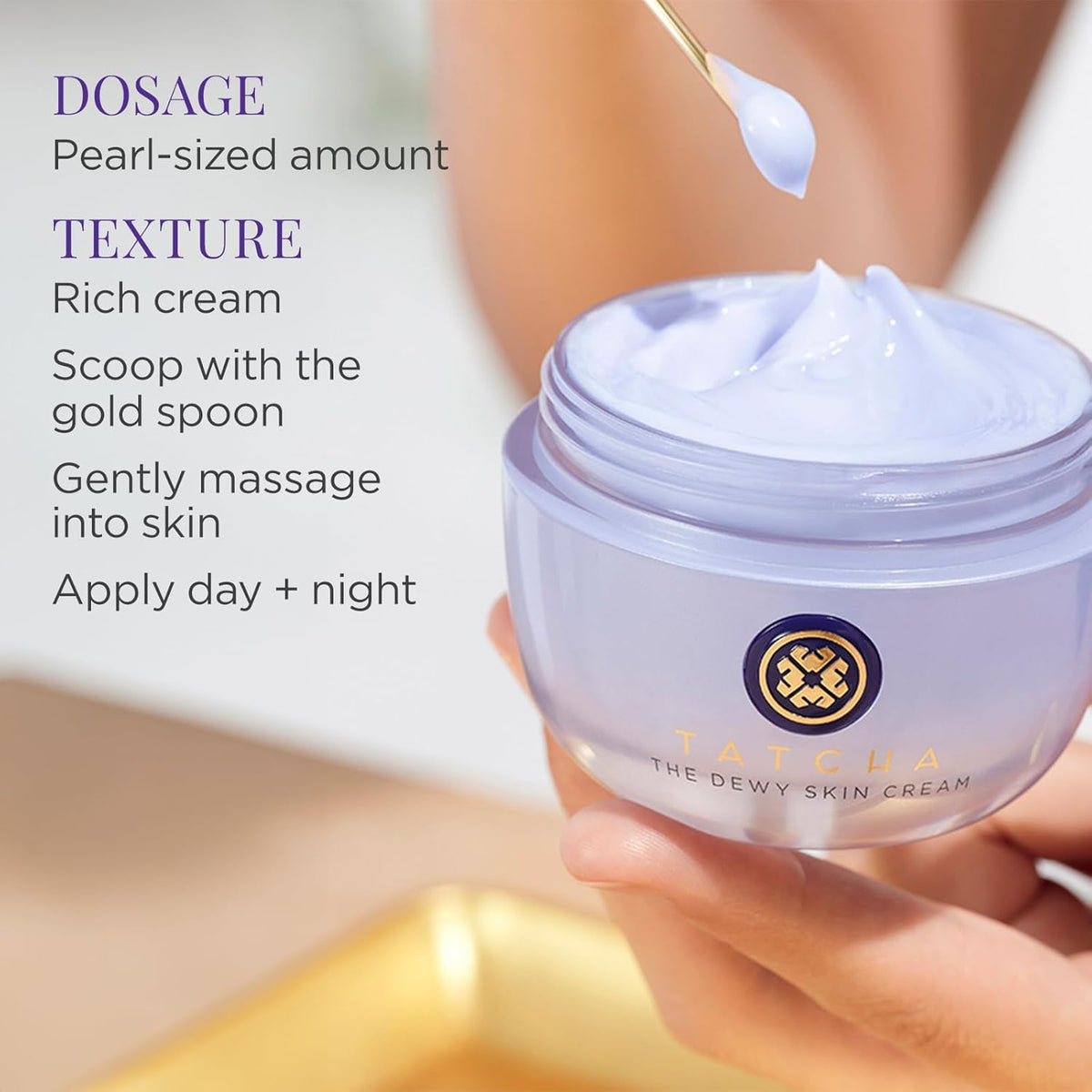 TATCHA The Dewy Skin Cream 1.7 oz 50 ml