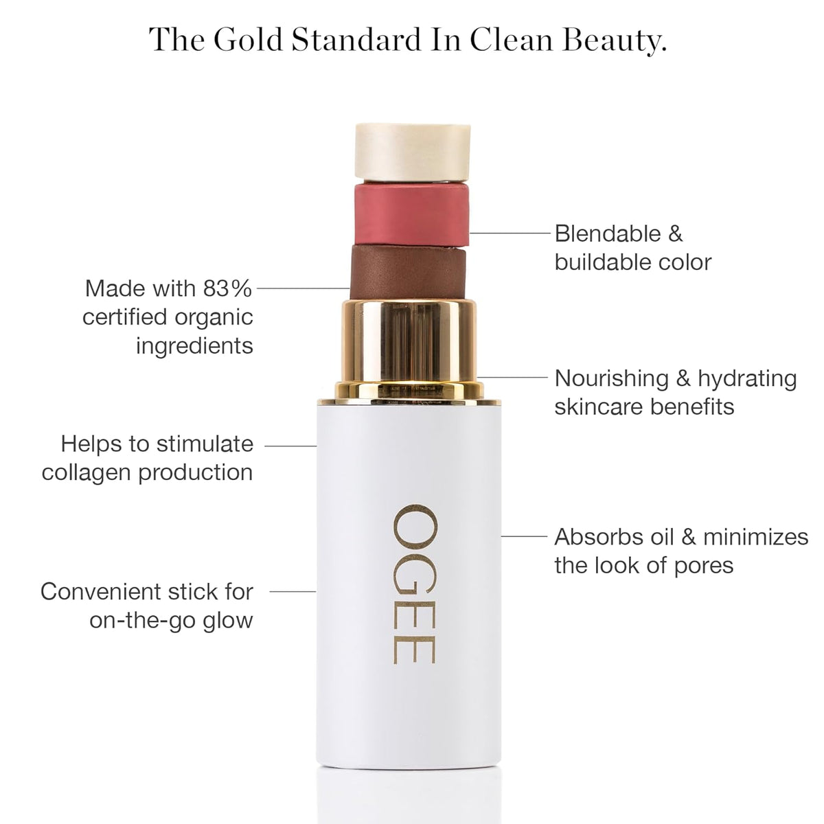 OGEE Contour Collection - COPPER, ROSE QUARTZ, OPAL