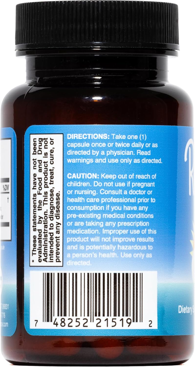 Redicalm Natural Stress Relief Supplement - Non-GMO, Vegan, Gluten-Free