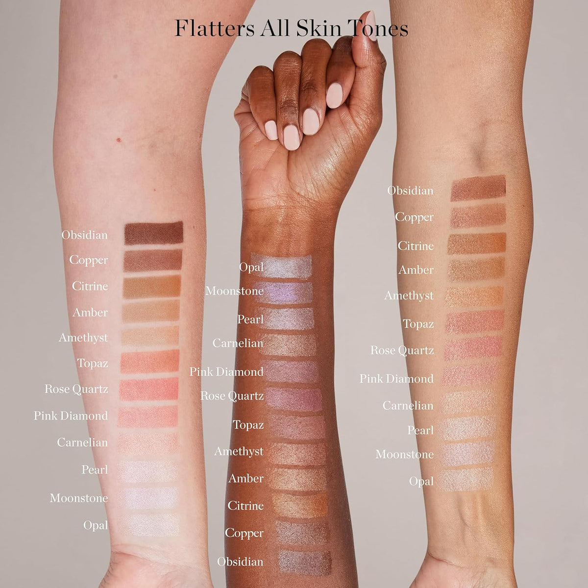 OGEE Contour Collection - COPPER, ROSE QUARTZ, OPAL