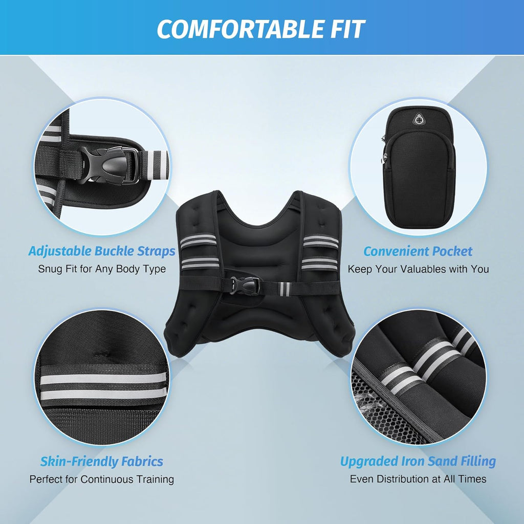 ZELUS Weighted Vest 12lb