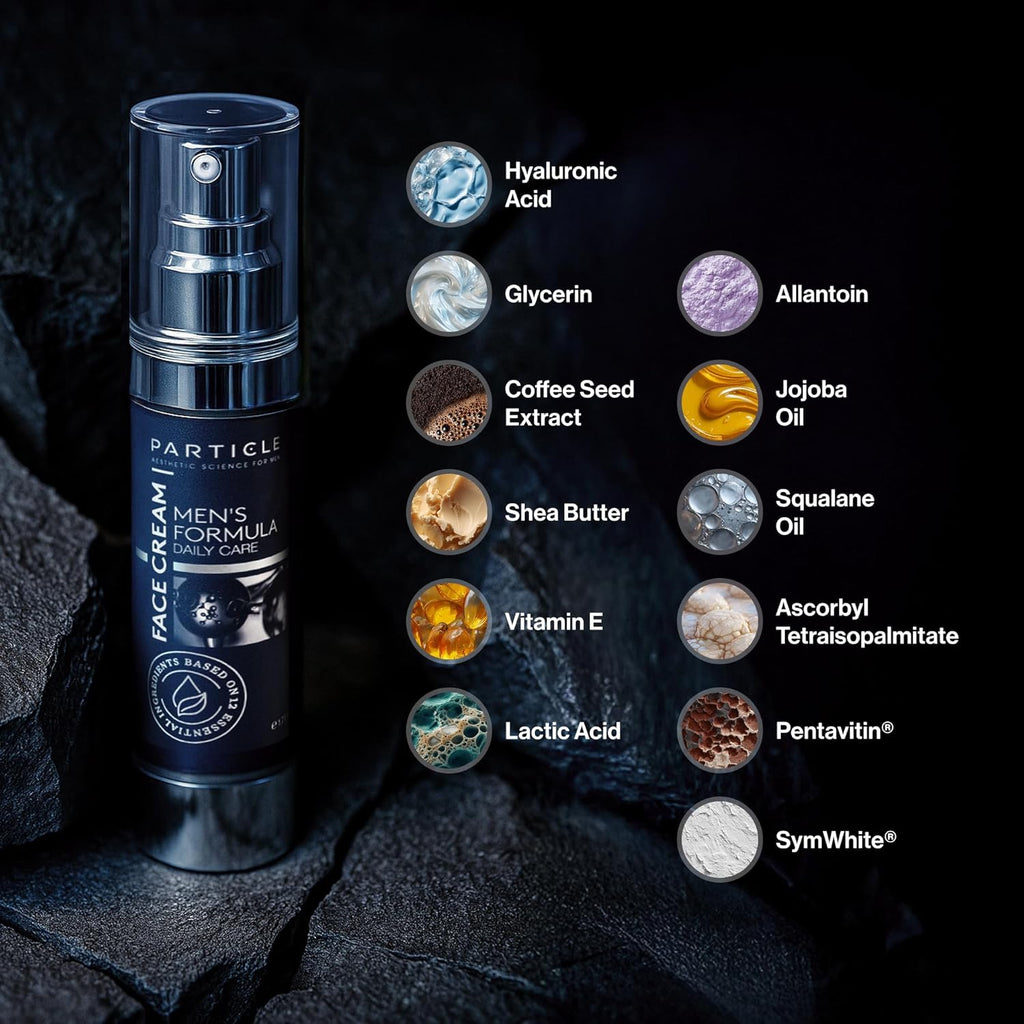 Particle 6-in-1 Face Cream for Men Daily Hydrating Moisturizer - 1.7 oz