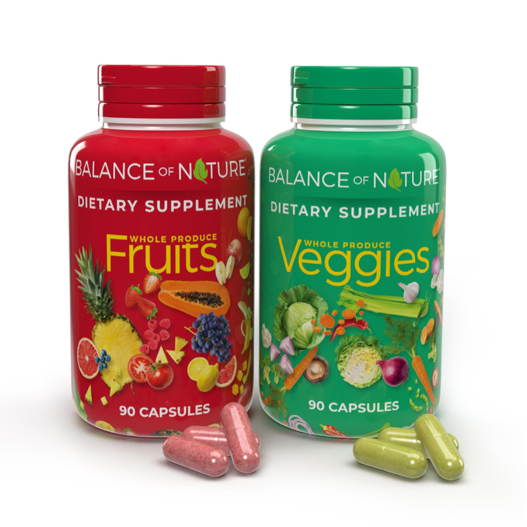 Fruits and veggies balance of nature