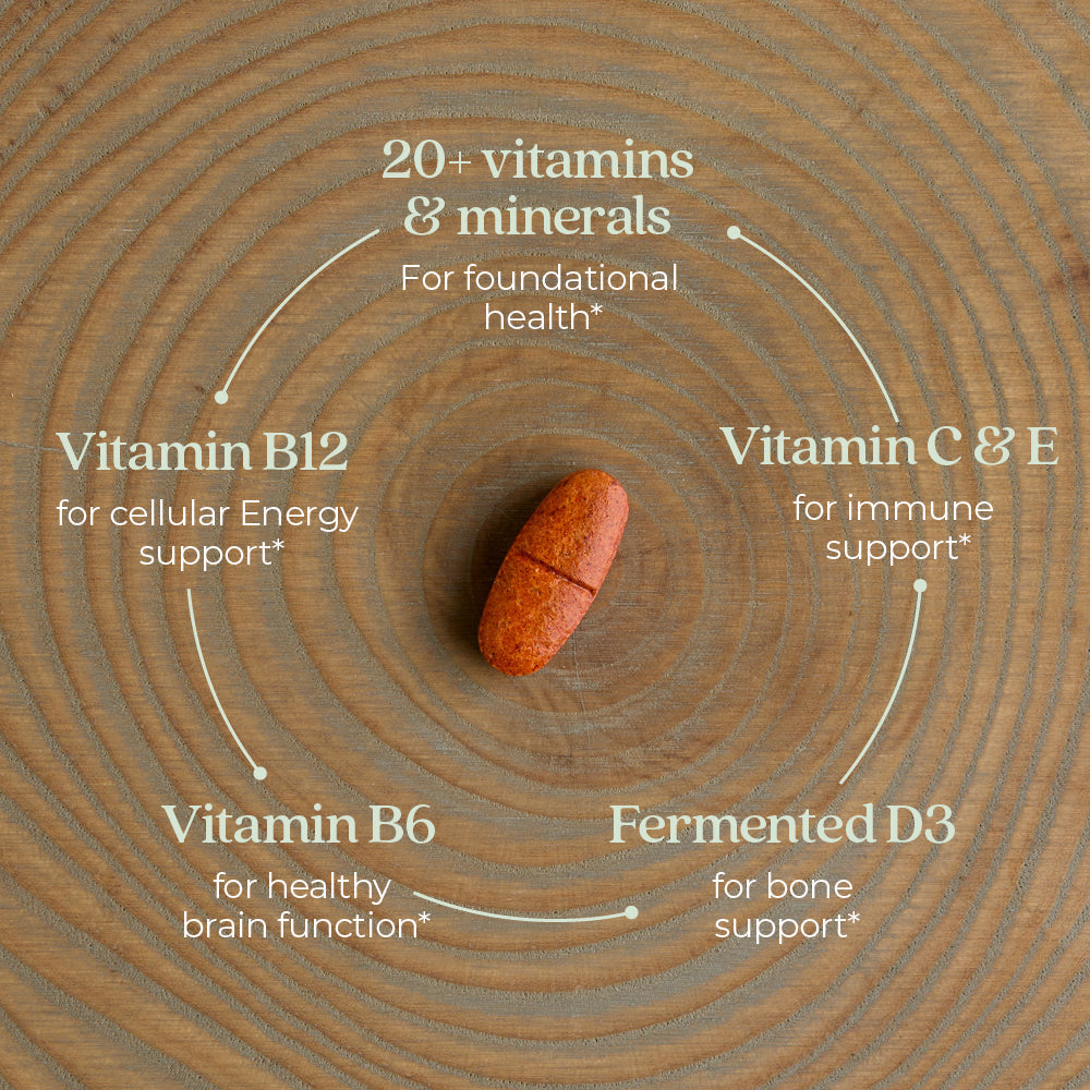New Chapter Women's Multivitamin 50 Plus for Cellular Energy, Heart & Immune Support