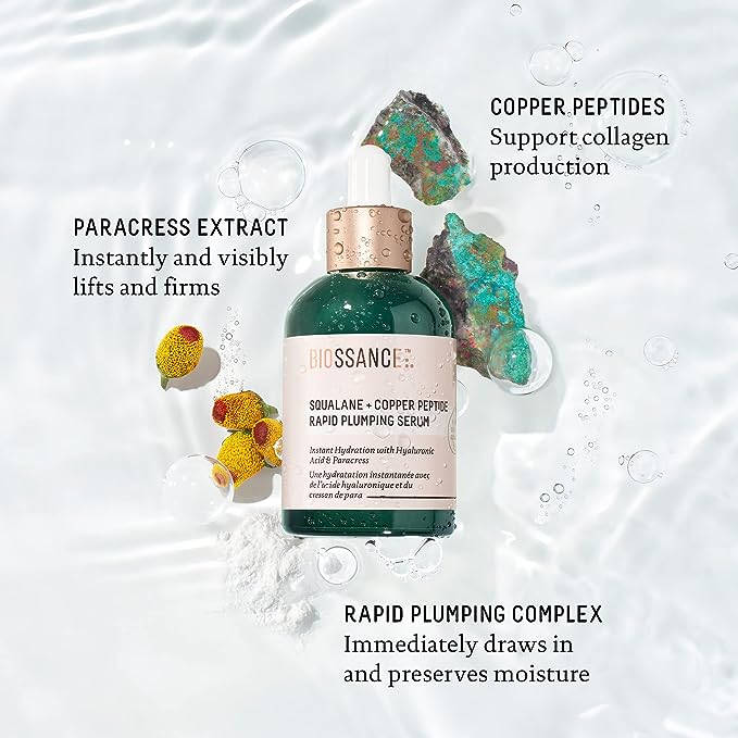 BIOSSANCE SQUALANE COPPER PEPTIDE SERUM
