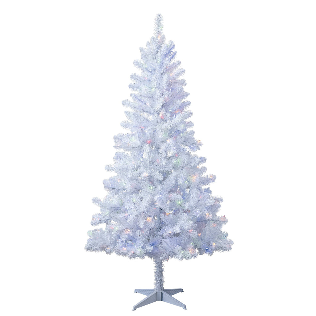 Christmas Tree artificial 6.5 feet with 250 color changing lights with stand