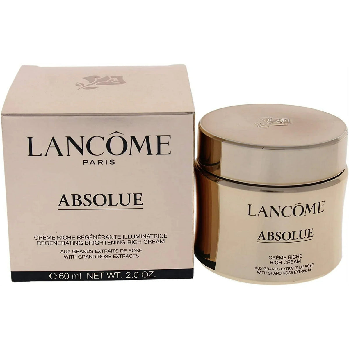 Lancome Absolue Revitalizing and Brightening Rich Cream 2 oz Cream Paris