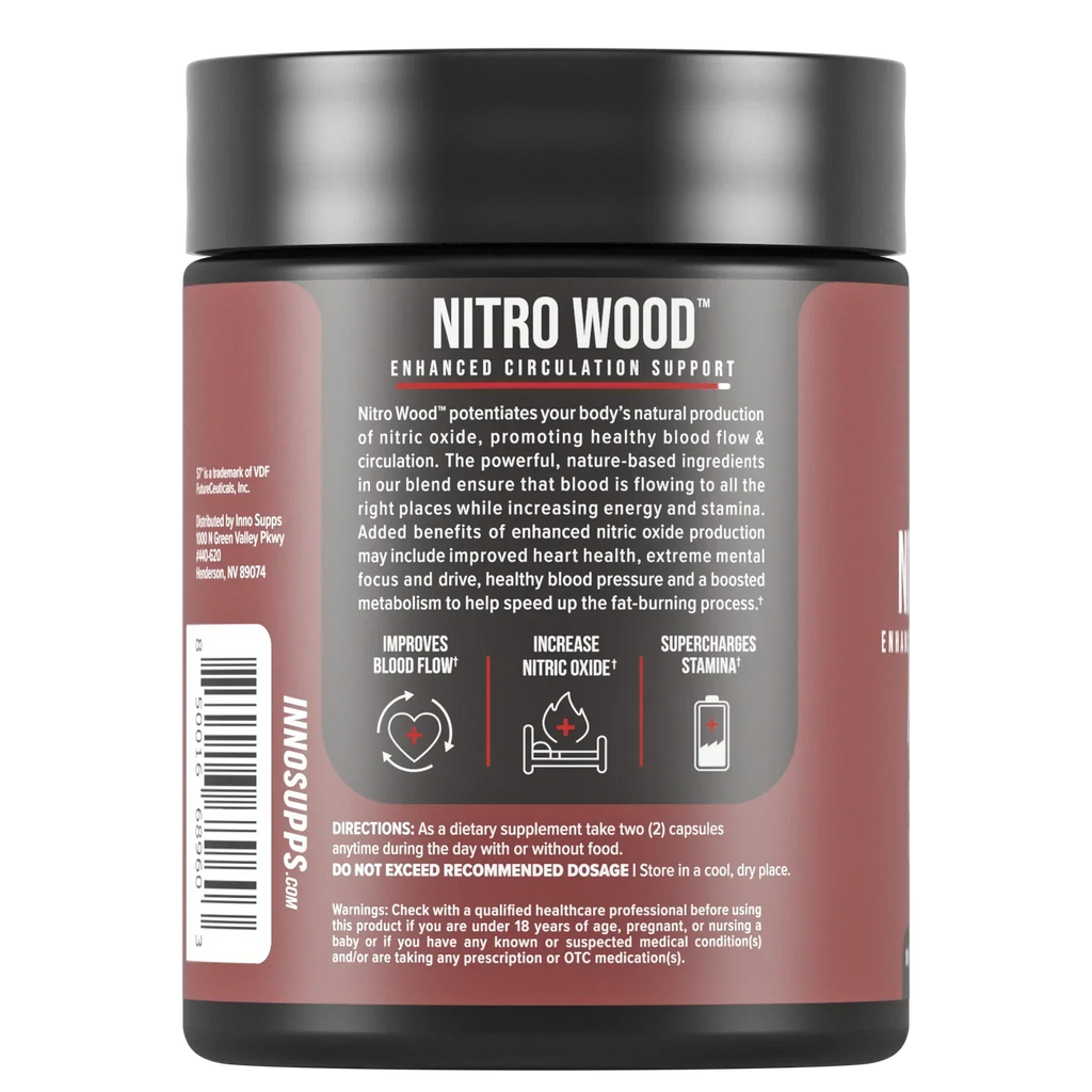 Inno supps NITRO WOOD ENHANCED CIRCULATION SUPPORT