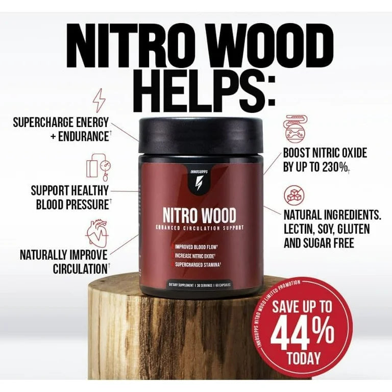 NITRO WOOD ENHANCED CIRCULATION SUPPORT Inno supps