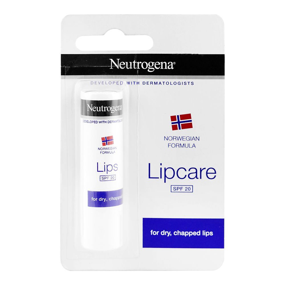 Neutrogena Lip Balm Moisturizer Norwegian Formula Dry Chapped Lips - SPF 20