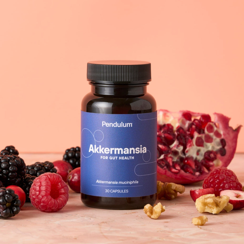 Pendulum Akkermansia Probiotic with Prebiotic Fiber for Gut Health