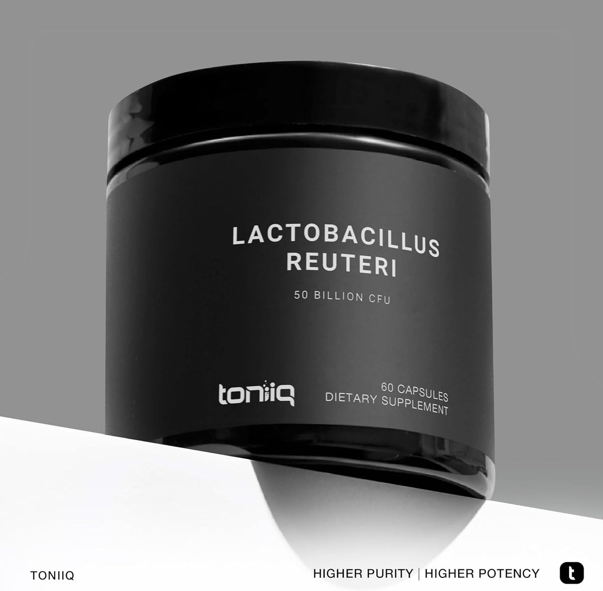 Toniiq 50 Billion CFU Lactobacillus Reuteri Probiotic 50mg per Serving