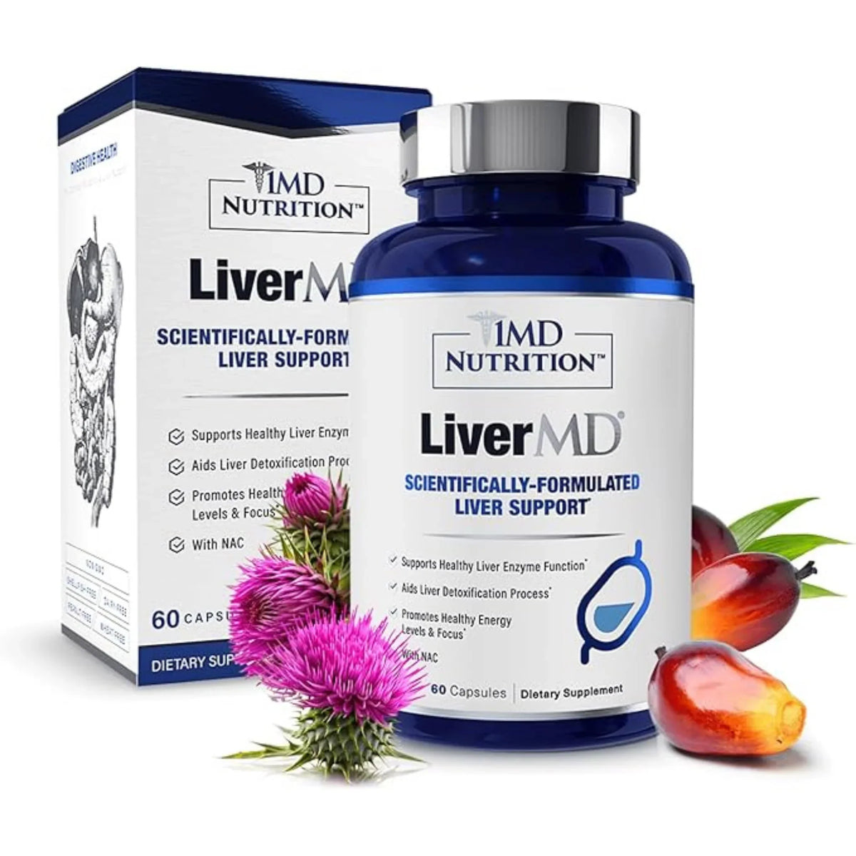HepaGlow Advanced Liver Cleanse with NAC & Siliphos