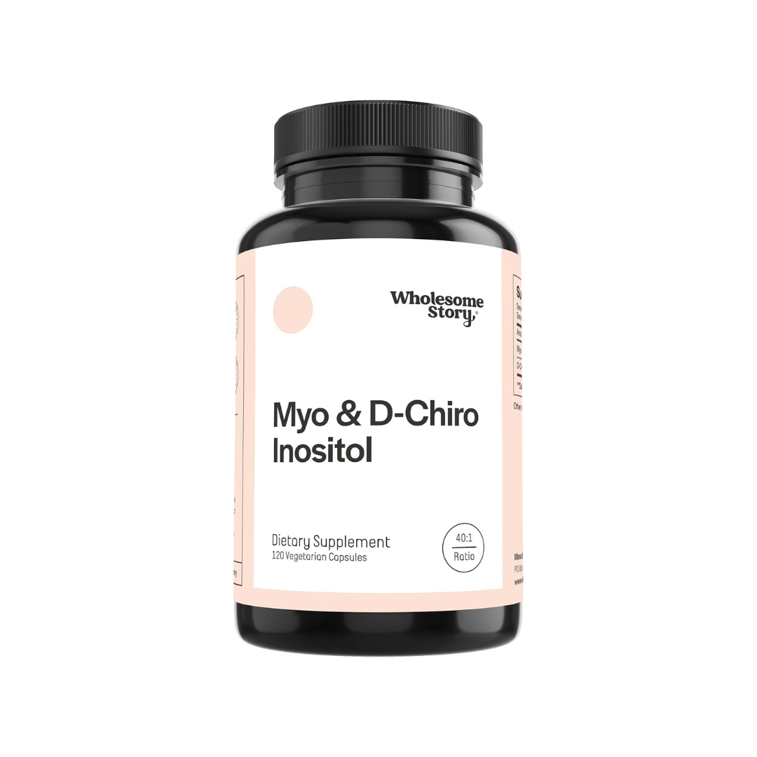 Wholesome Story Myo-Inositol & D-Chiro Inositol Supplement for Women