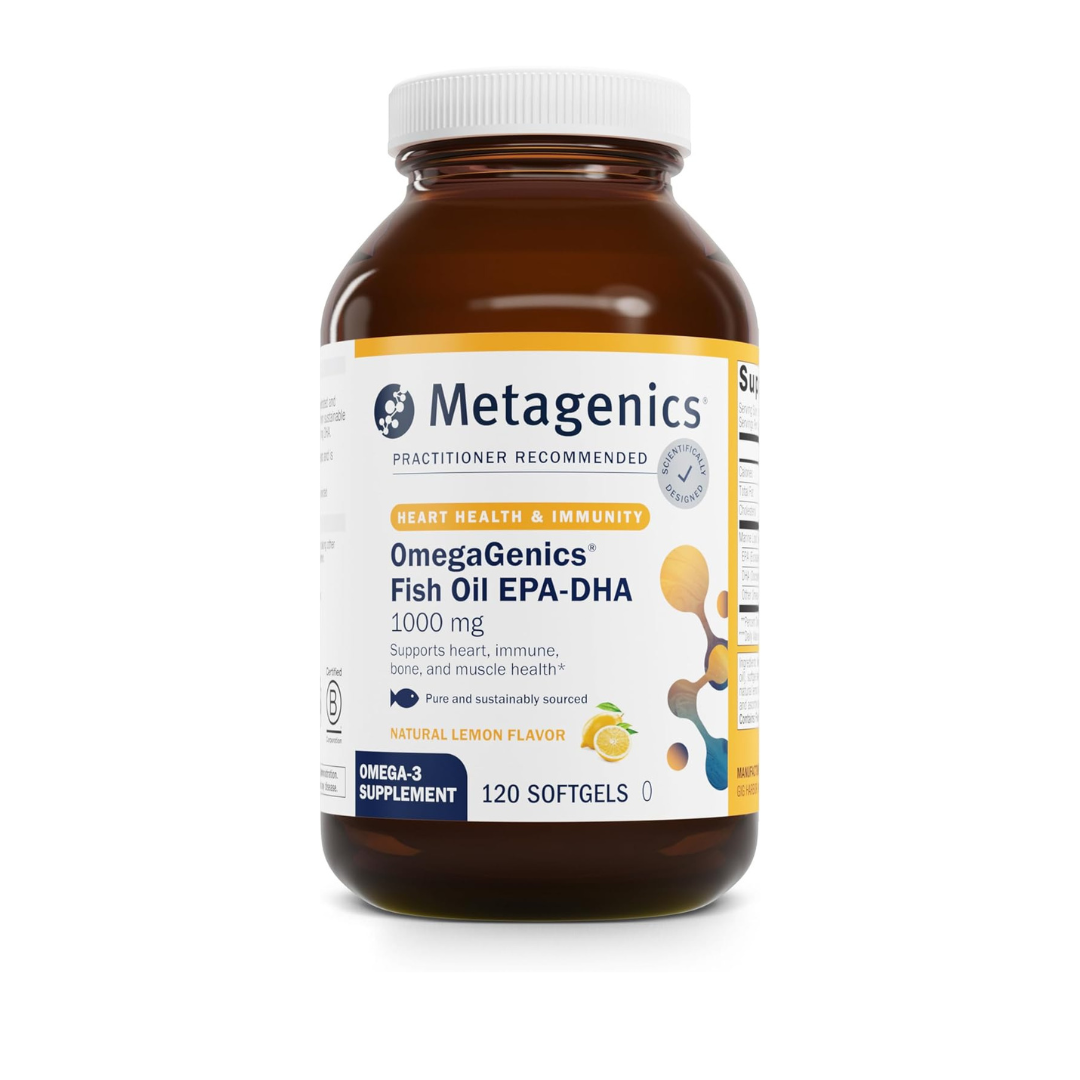 Metagenics OmegaGenics Fish Oil EPA-DHA 1000 mg 120 Softgels