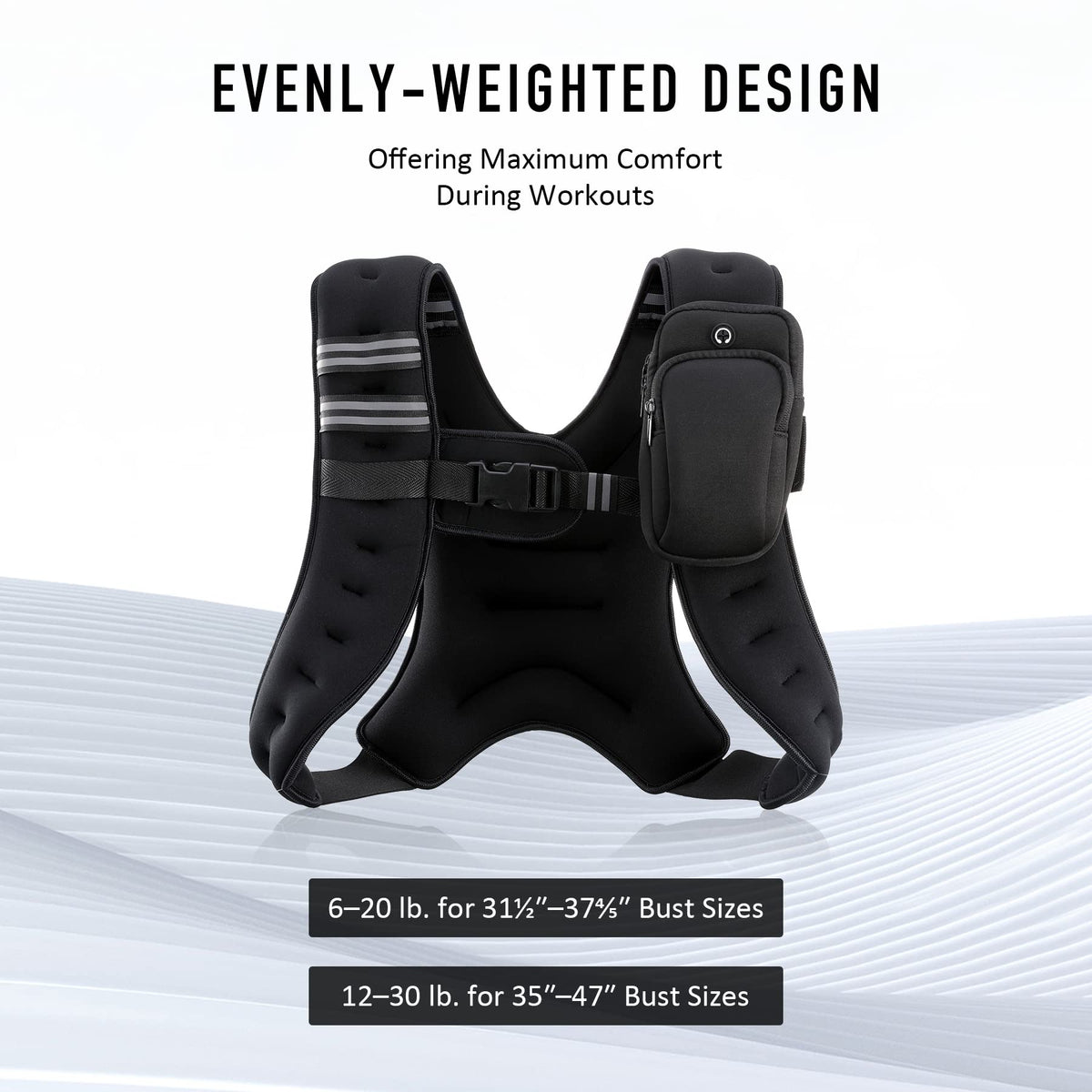 ZELUS Weighted Vest 12lb
