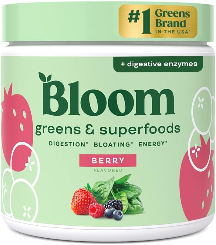 Bloom greens and superfoods