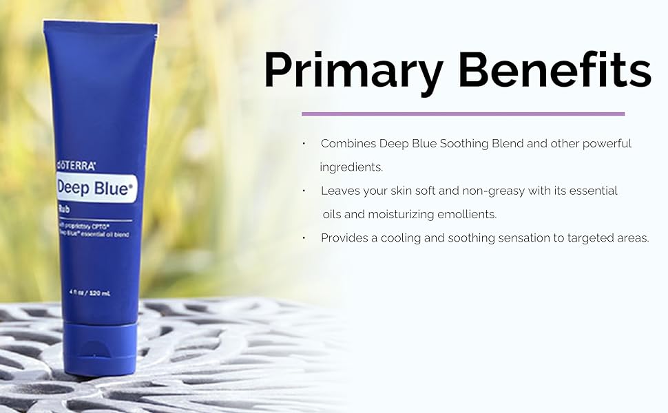 doterra deep blue rub benefits