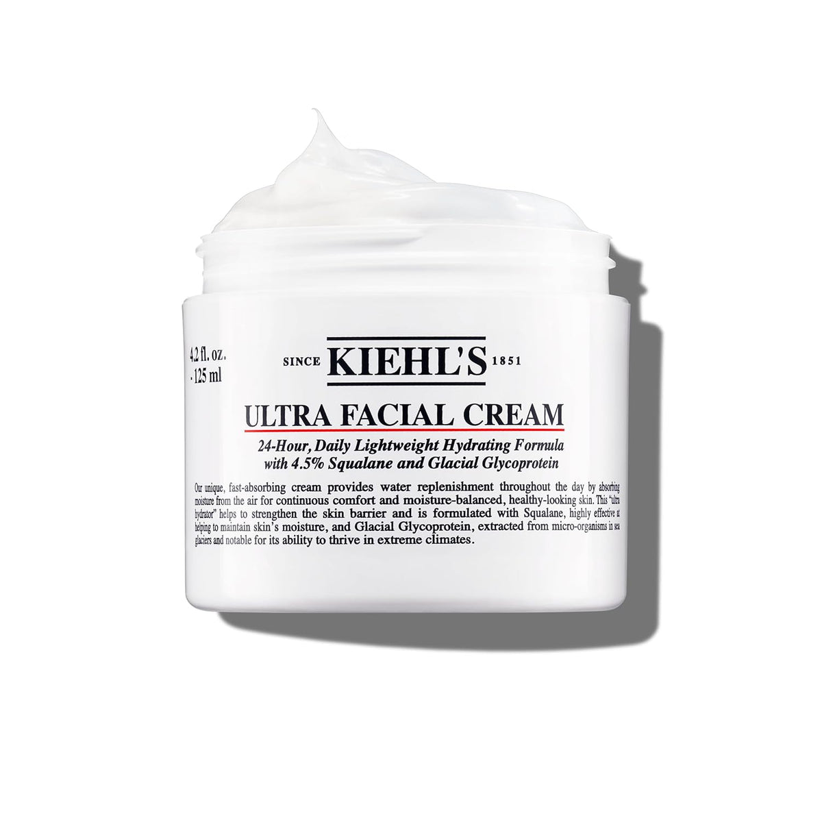 Kiehl's Ultra Facial Cream, with 4.5% Squalane 125 ml