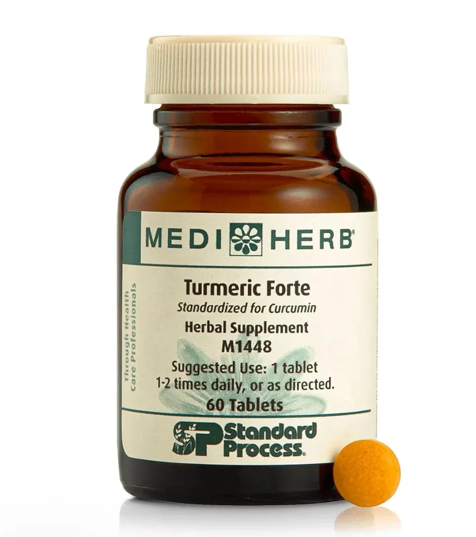 Turmeric Forte MediHerb Curcumin Herbal Supplement – MediHerb 60 Tablets (M1448)