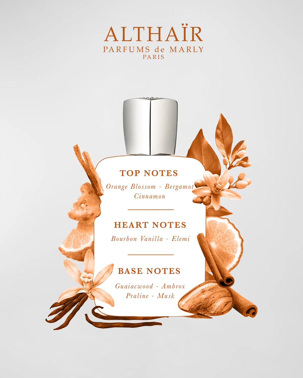 Althaïr Parfums de Marly Eau de Parfum 125ml – Luxury Unisex Vanilla Perfume