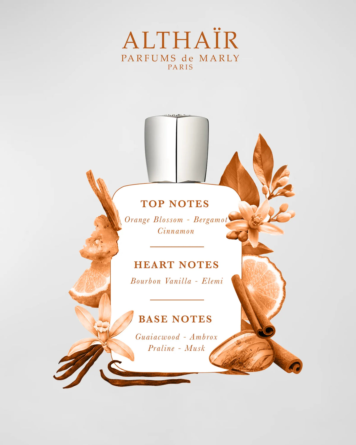 Althaïr Parfums de Marly Eau de Parfum 125ml – Luxury Unisex Vanilla Perfume