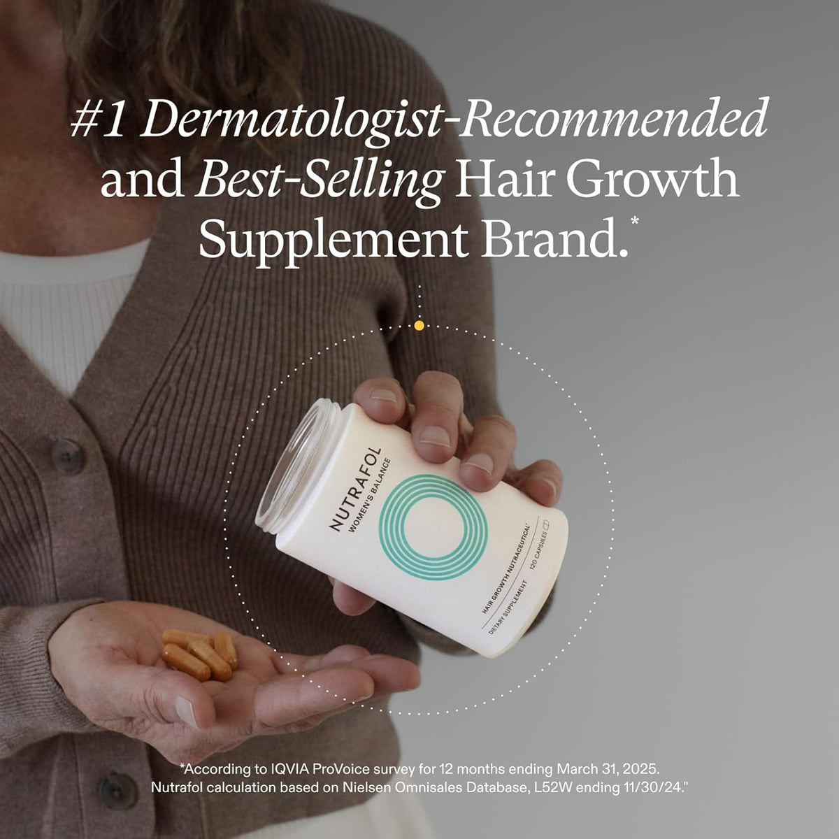 Nutrafol women balance thicker hair & scalp - 1 month supply