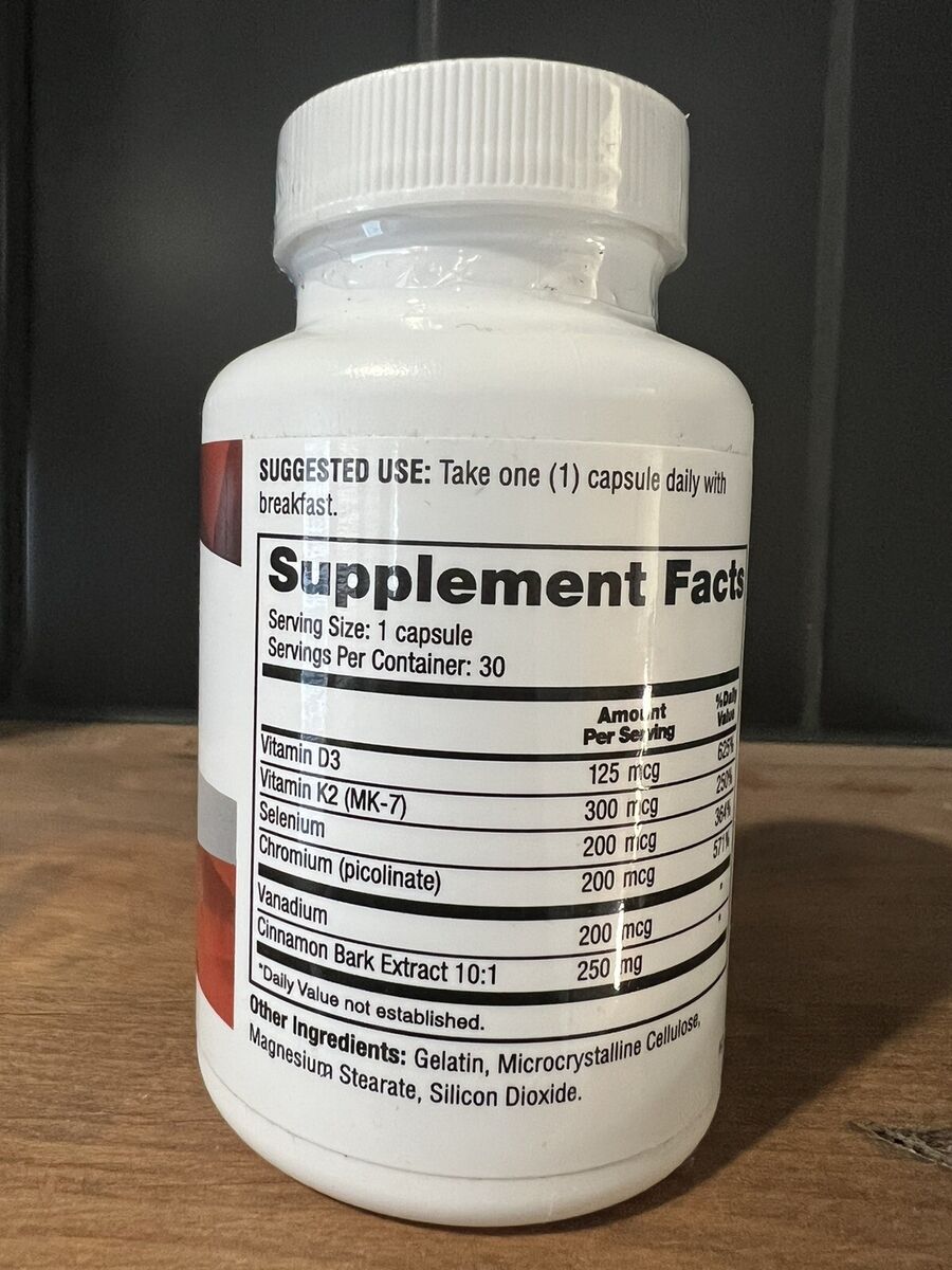CinnaChroma cinnamon capsules