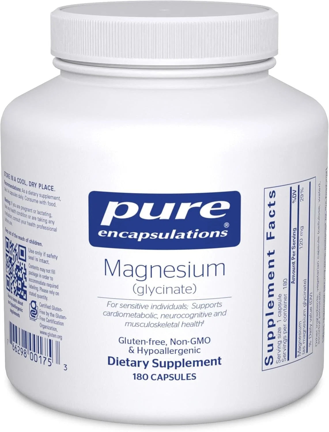 Pure Encapsulations Magnesium Glycinate - Supplement