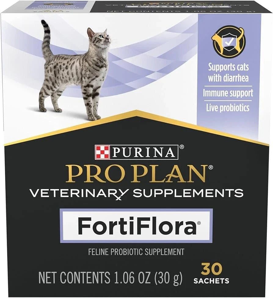 Purina FortiFlora Pro Plan Veterinary Probiotic Supplement - 30 Sachets