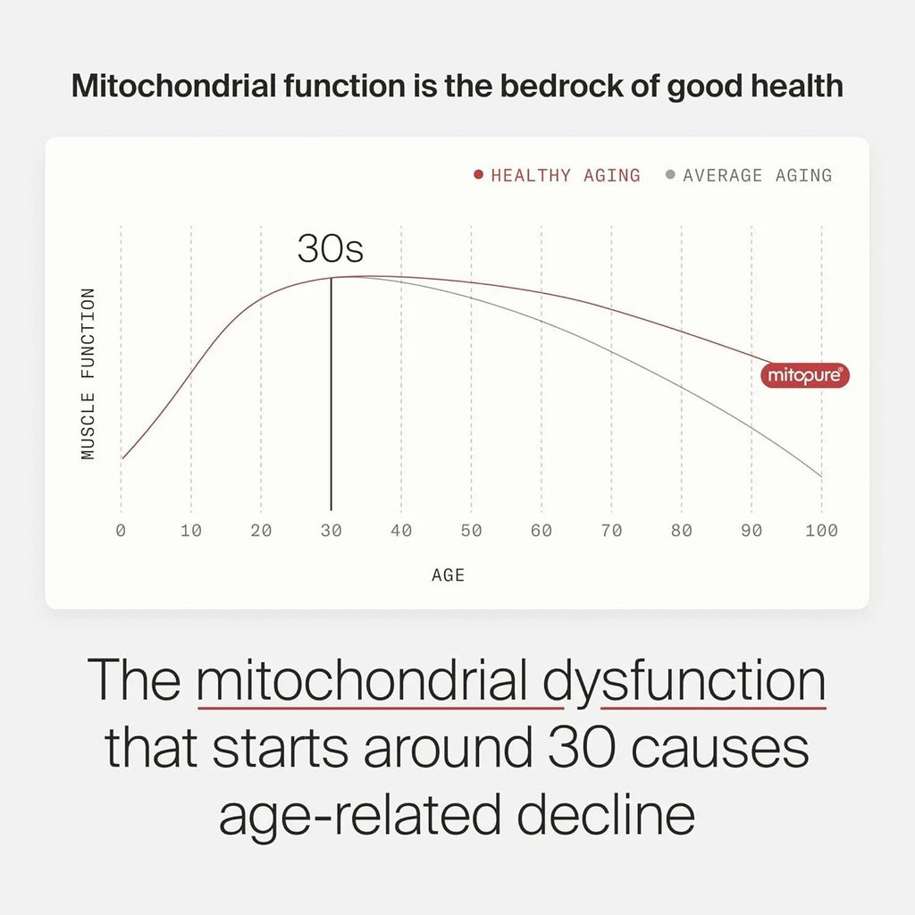 TimeLine Mitopure Supplement Longevity Urolithin A 60 Softgels